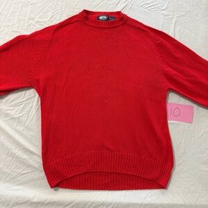 Vintage Knights Bridge Red Crewneck Sweater